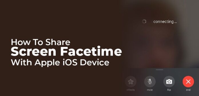 share screen facetime