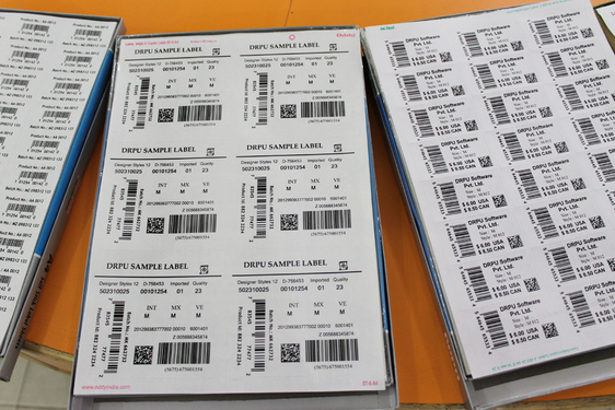 Barcode labels for business