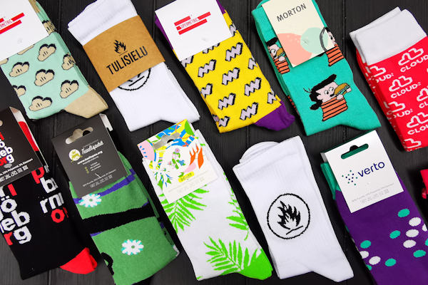 Custom Socks With a Logo