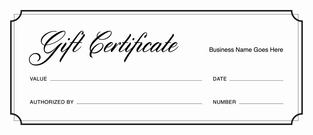 The Versatility of Small Payment Gift Certificates